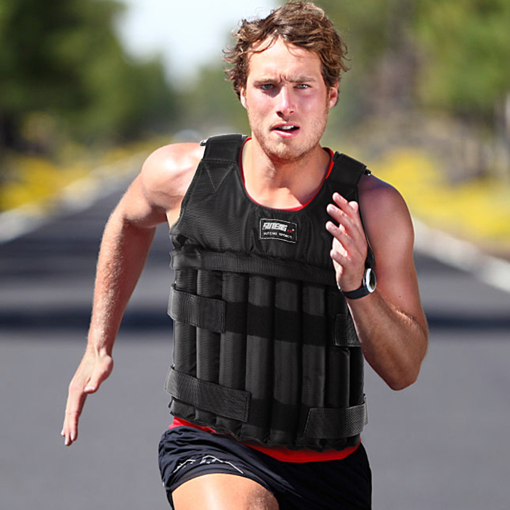 Running Hydration Vest - 1 - 110LBS Adjustable Weighted Vest