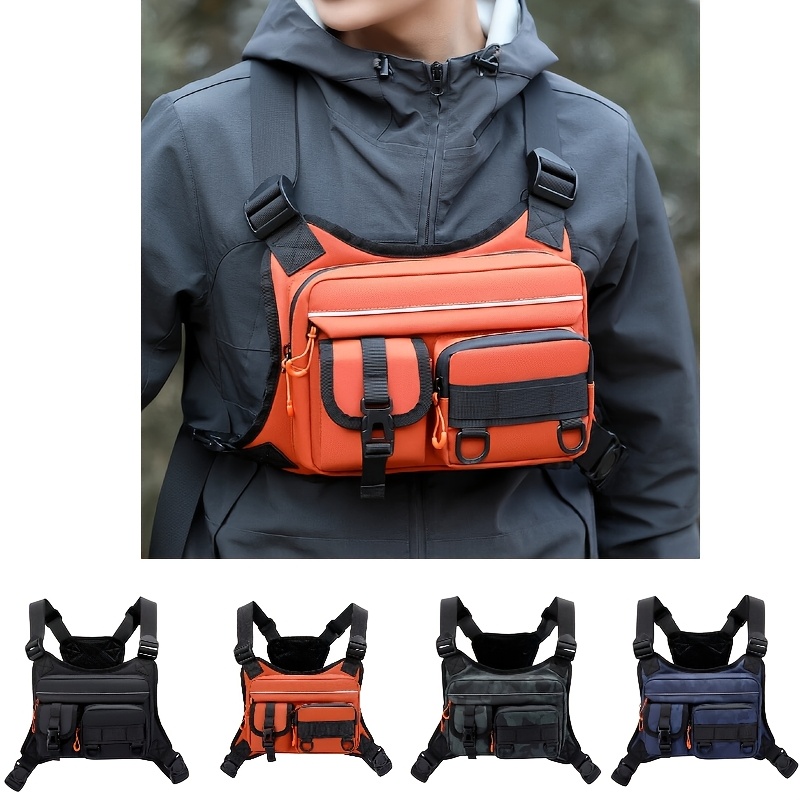 Men's Tactical Chest Bag, Runn – обзор и цена Running Hydration Vest