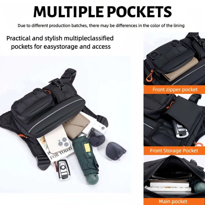 Men's Tactical Chest Bag, Runn – обзор и цена Running Hydration Vest