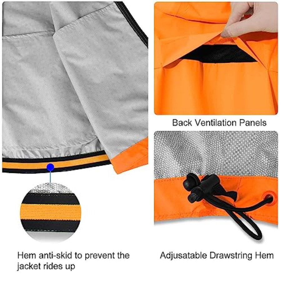 Men's Rain Jacket Waterproof W – обзор и цена Running Gear In Rain