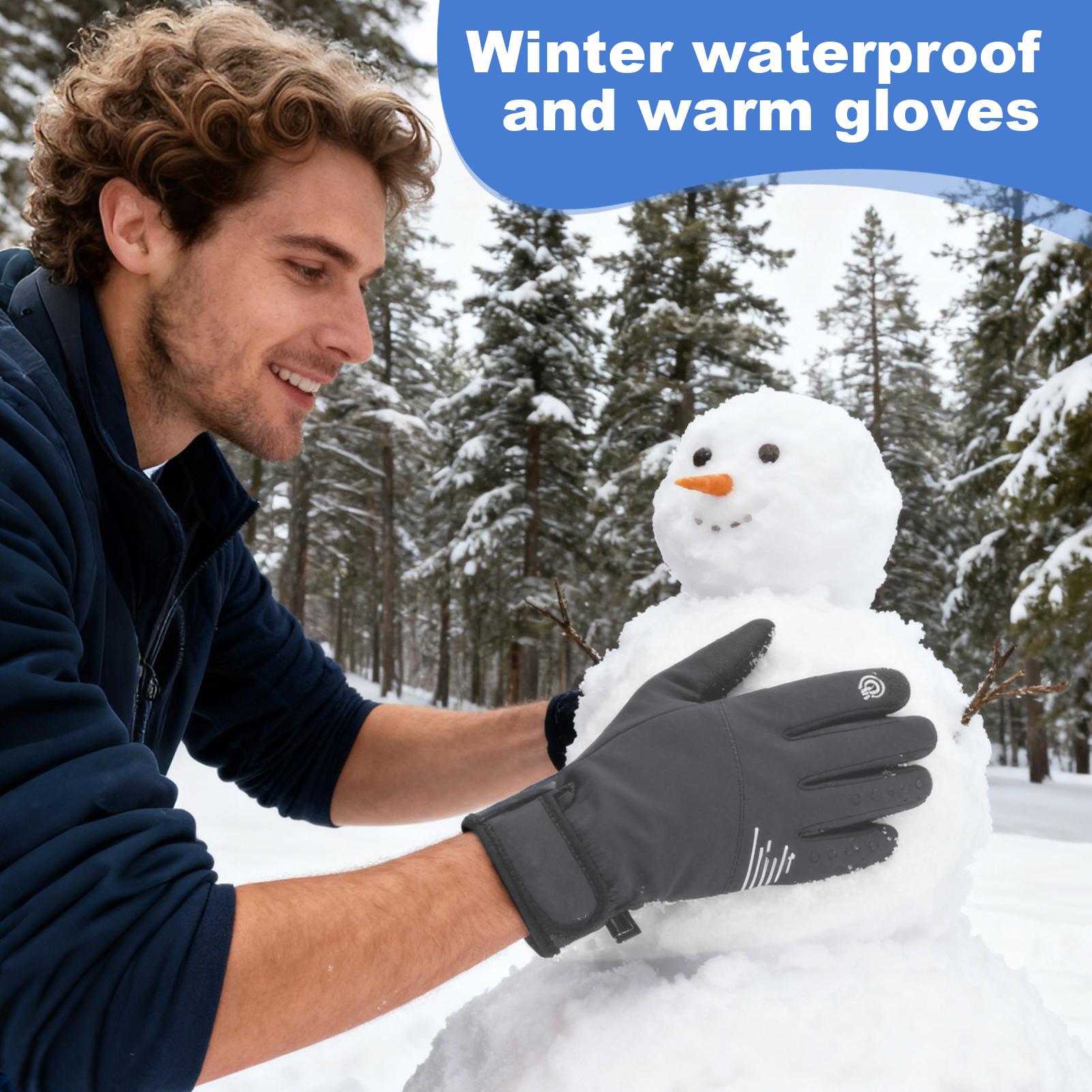 Warm Gloves Windproof Touchscr – обзор и цена Running Gear In Snow