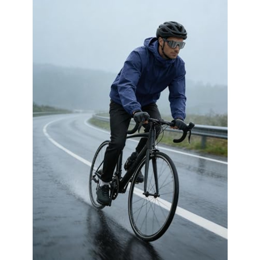 UIQUR Men's Rain Jacket Windbr – обзор и цена Running Gear In Rain