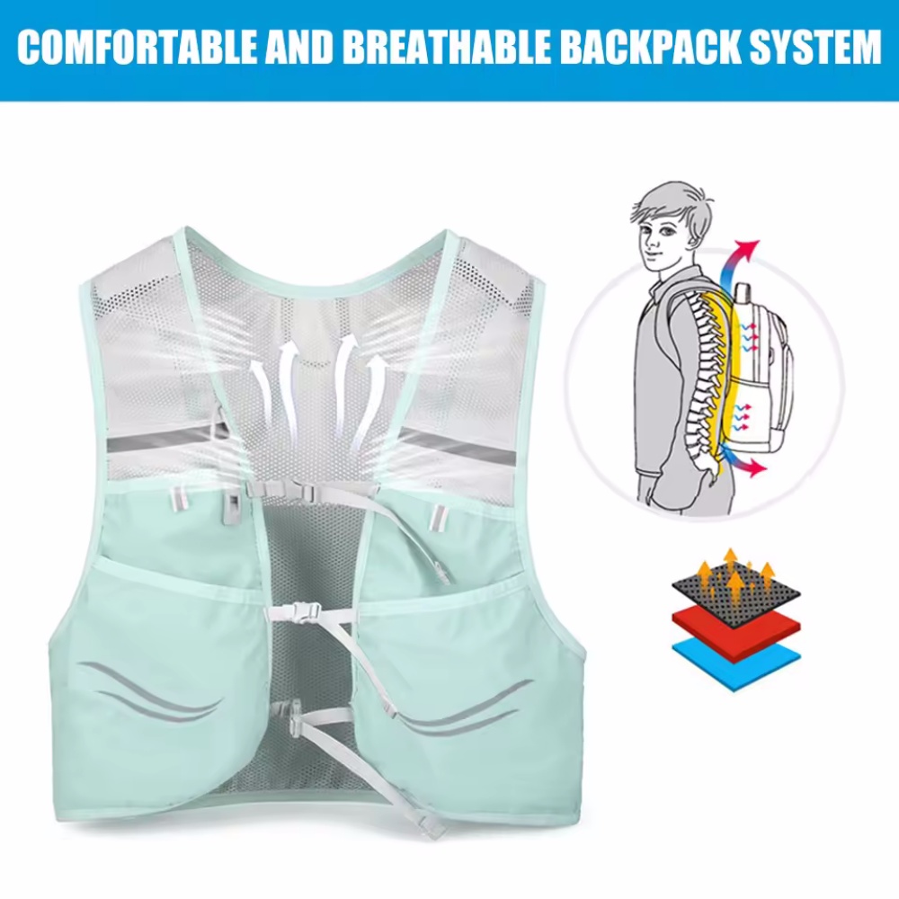 Reflective Running Vest Hydrat – обзор и цена Running Hydration Vest