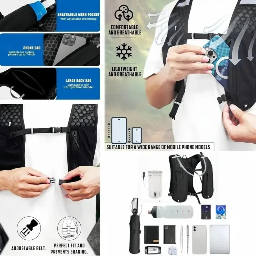 Running Hydration Vest for Wom – обзор и цена Running Hydration Vest