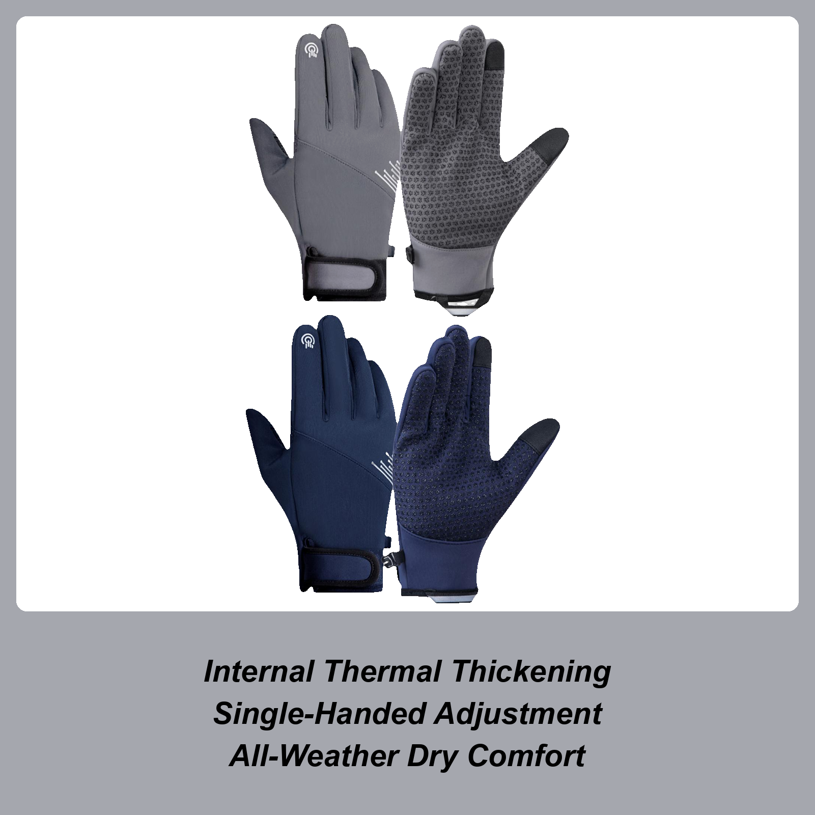 Winter Gloves Windproof Touchs – обзор и цена Running Gear In Snow