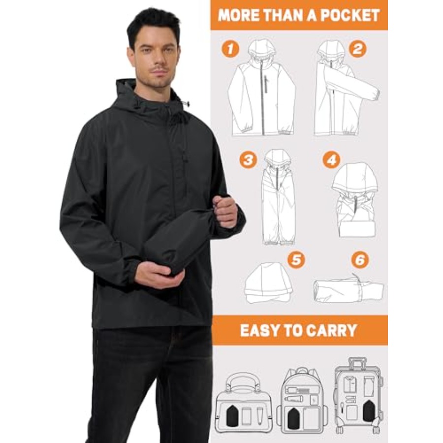 UIQUR Men's Cycling Jacket Rai – обзор и цена Running Gear In Rain