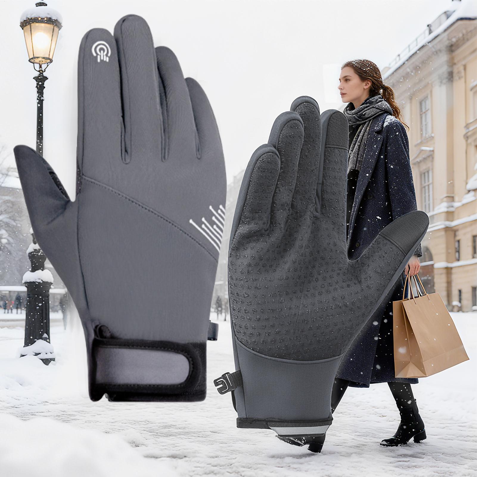 Winter warm Gloves Windproof T – обзор и цена Running Gear In Snow