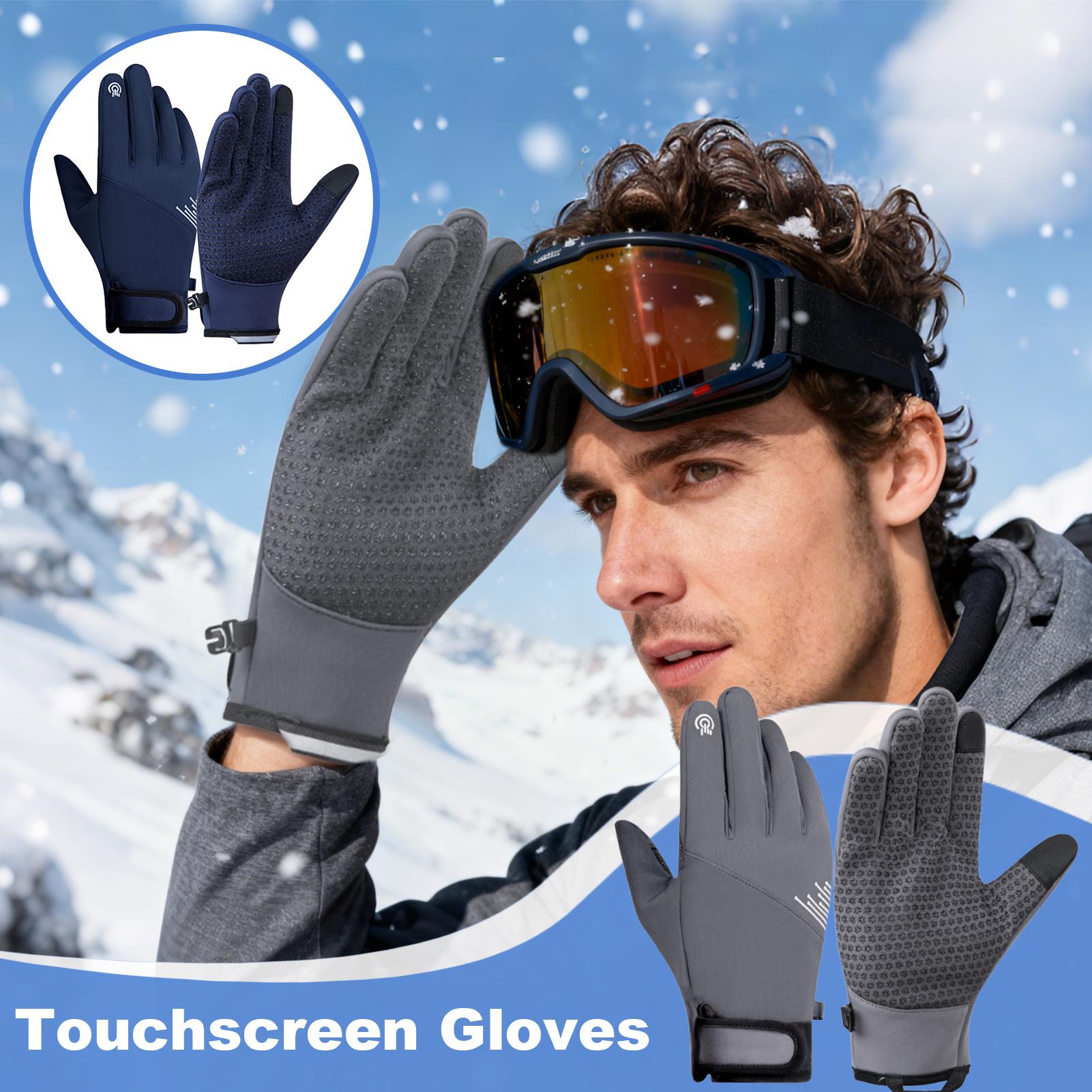 Winter Gloves Men Windproof To – обзор и цена Running Gear In Snow