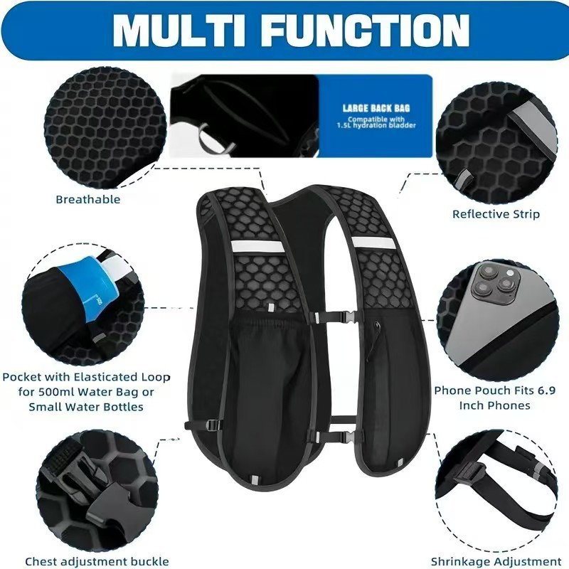 Running Hydration Vest for Wom – обзор и цена Running Hydration Vest