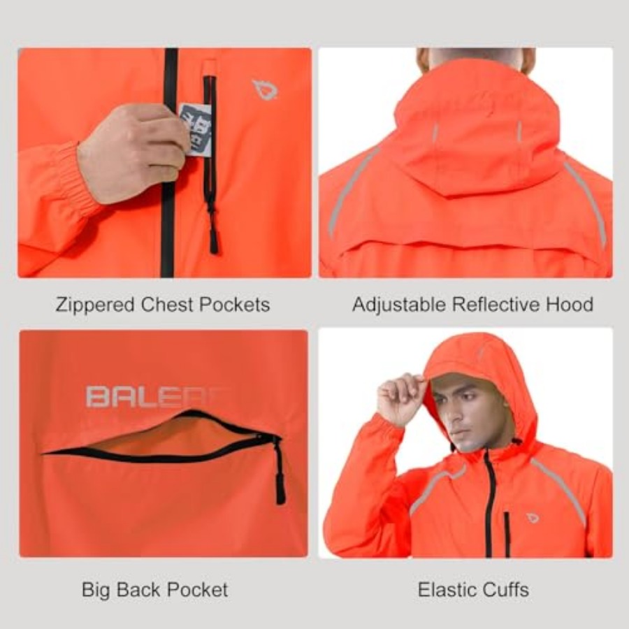 Men's Rain Jacket Waterproof W – обзор и цена Running Gear In Rain