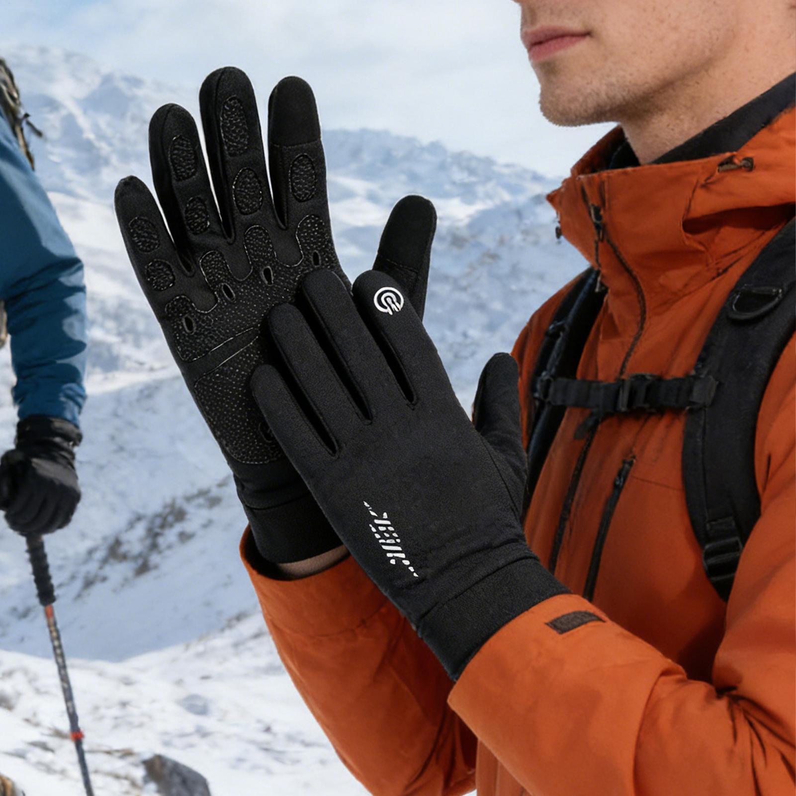 Warm Cycling Gloves Full Finge – обзор и цена Running Gear In Snow